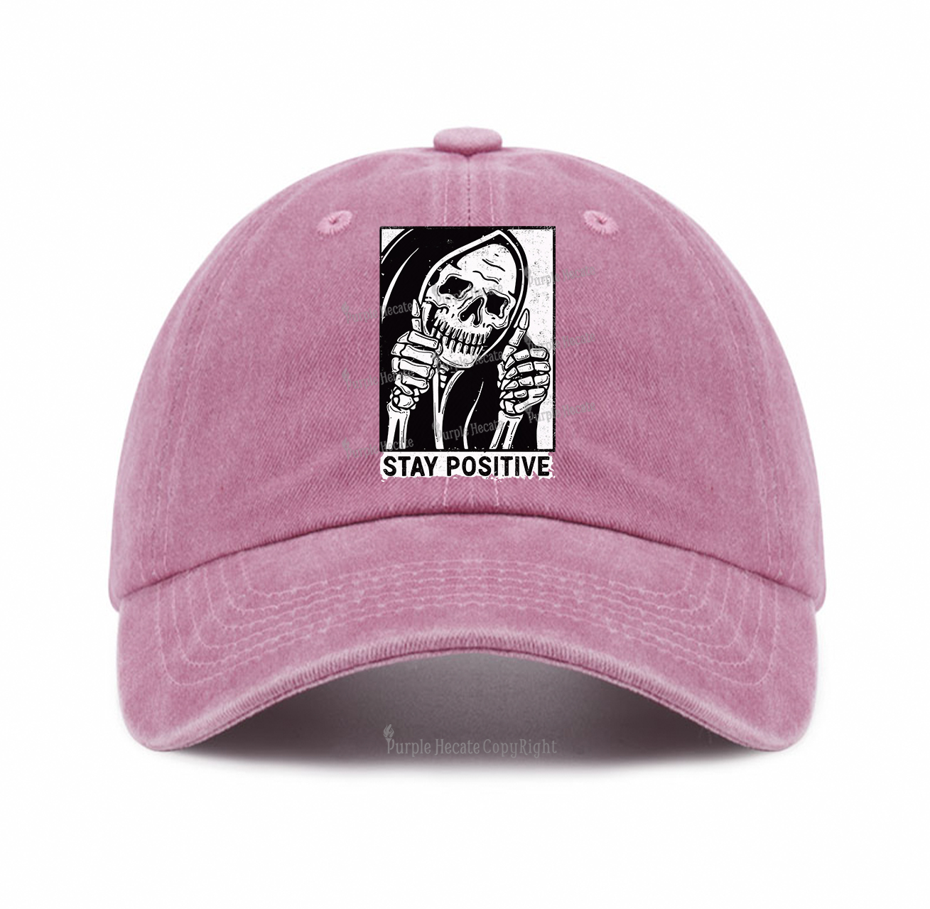 Purplehecate Stay Positive Baseball Cap
