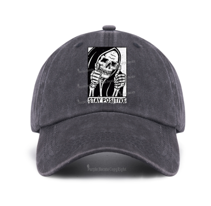 Purplehecate Stay Positive Baseball Cap