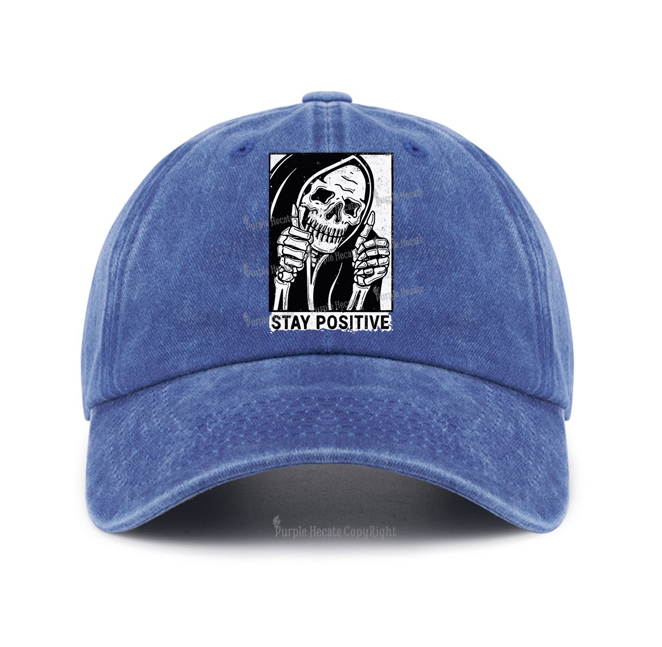Purplehecate Stay Positive Baseball Cap