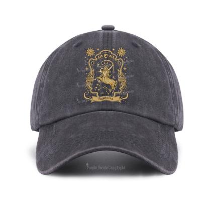 Purplehecate Sagittarius' Astral Mirage Zodiac Baseball Cap