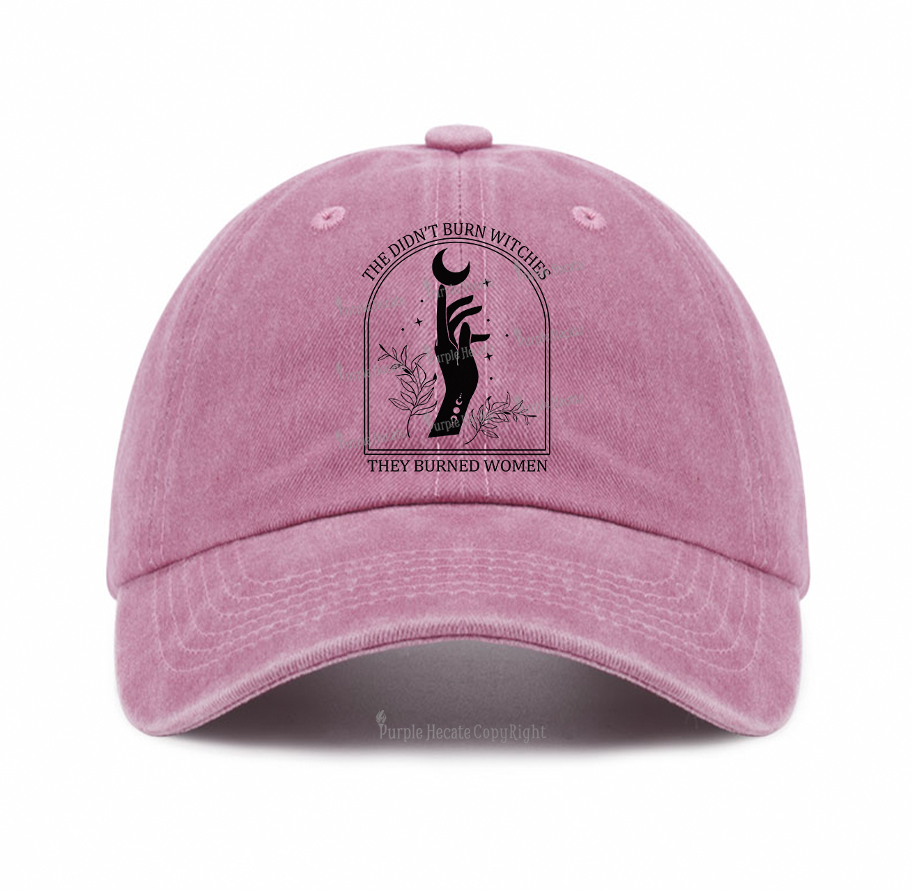 Purplehecate They Didn't Burn Witches They Burned Women Baseball Cap