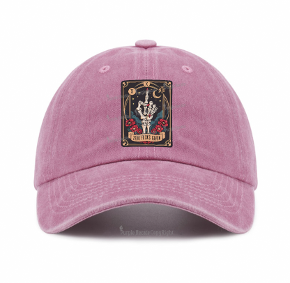 Purplehecate The Zero Fucks Given Baseball Cap