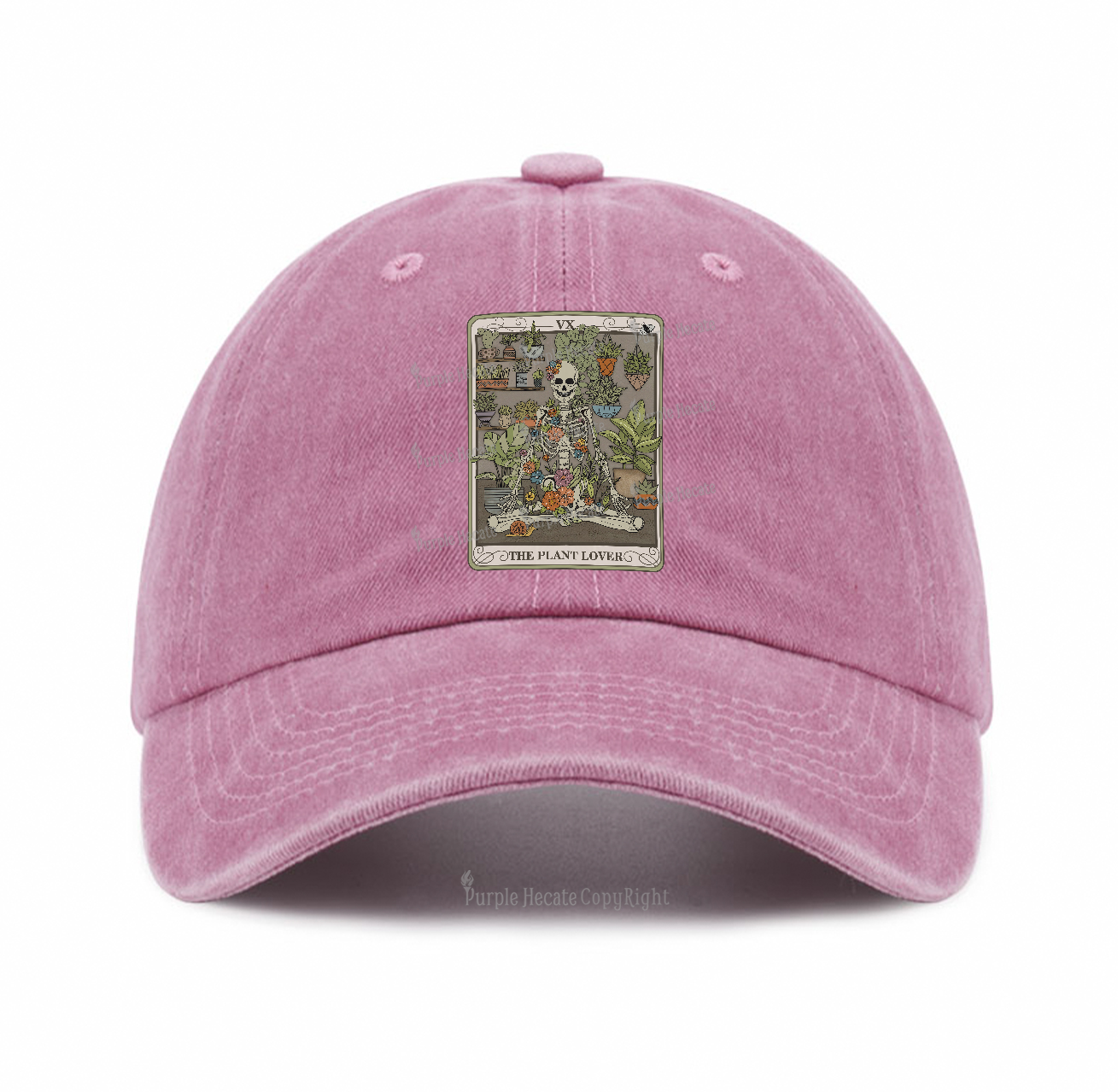Purplehecate The Plant Lover Tarot Baseball Cap