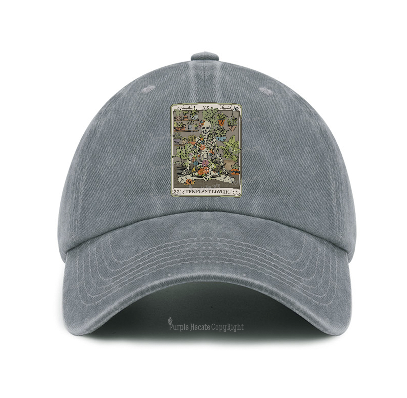 Purplehecate The Plant Lover Tarot Baseball Cap