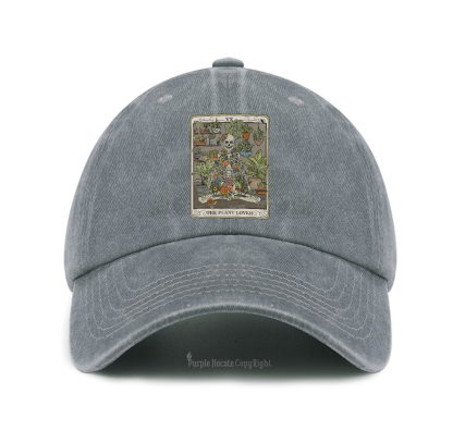 Purplehecate The Plant Lover Tarot Baseball Cap