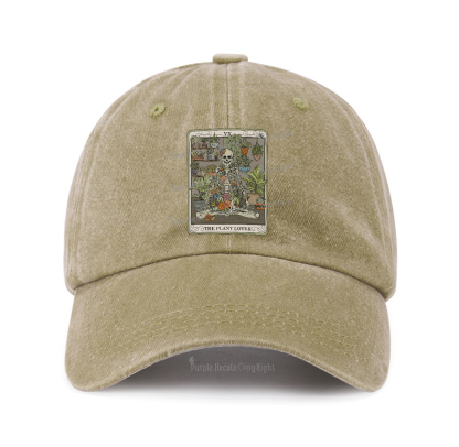Purplehecate The Plant Lover Tarot Baseball Cap
