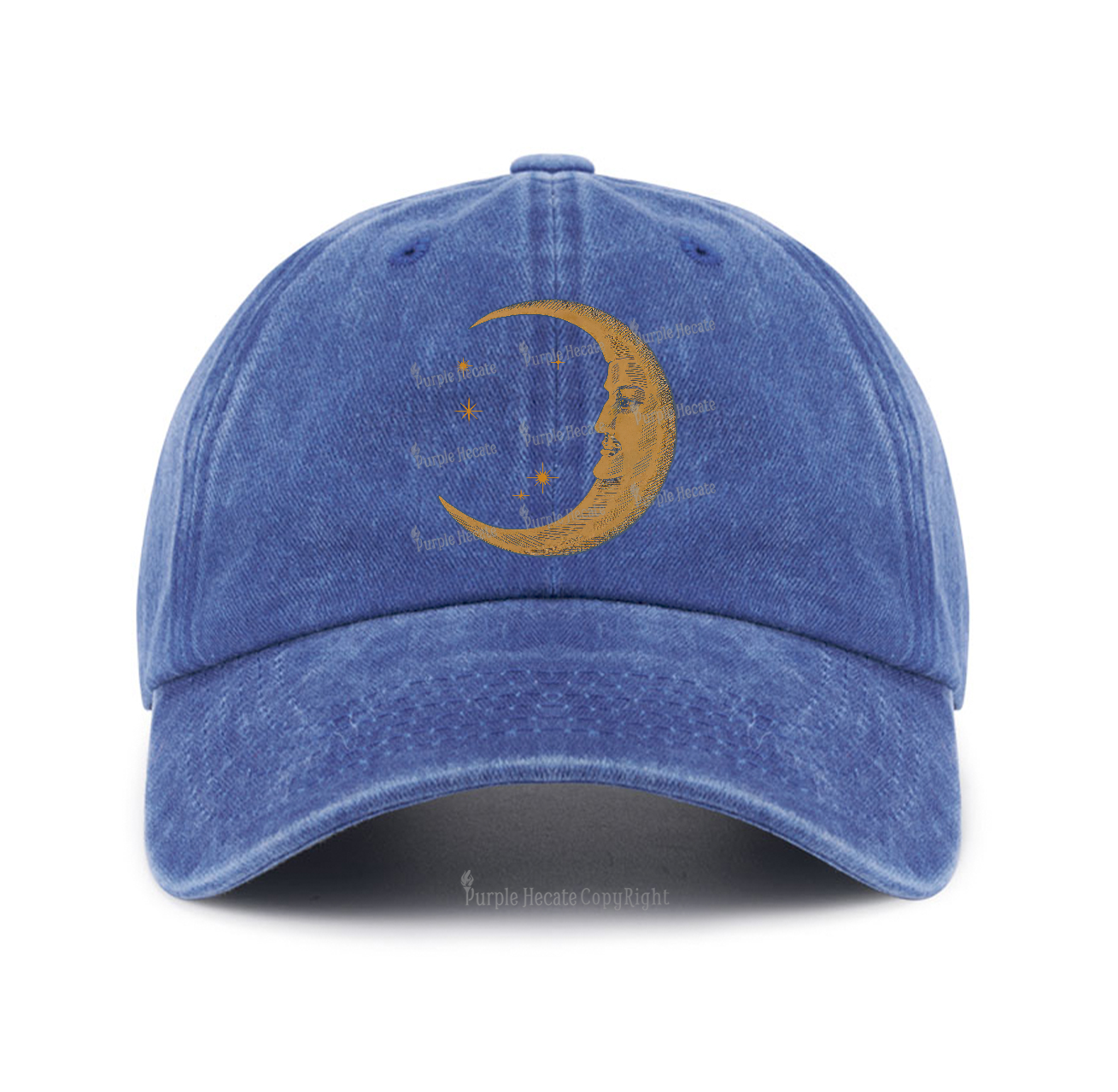 Purplehecate Celestial Moon Baseball Cap