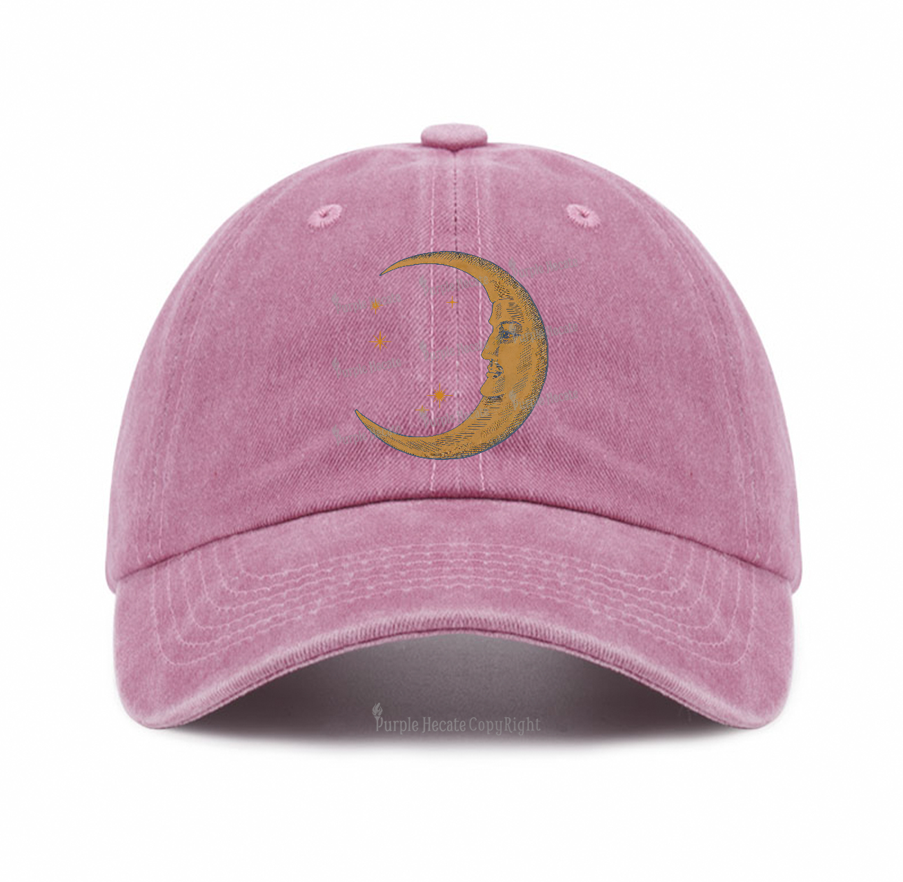 Purplehecate Celestial Moon Baseball Cap