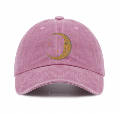 Purplehecate Celestial Moon Baseball Cap