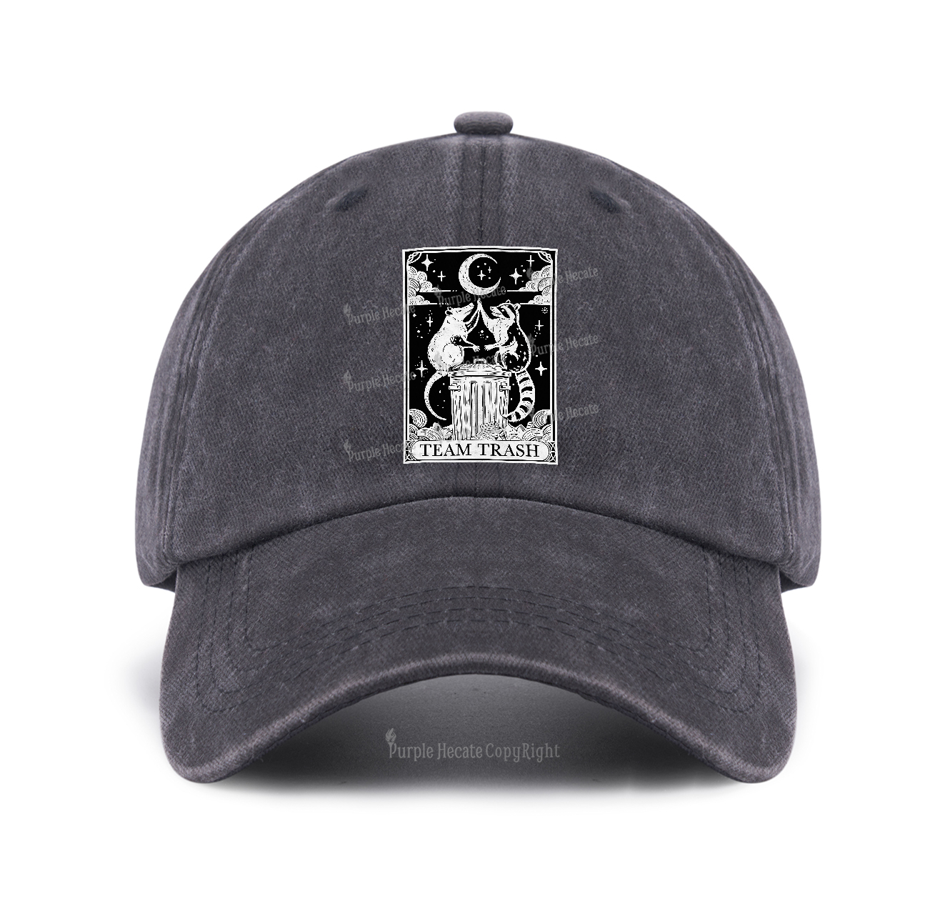 Purplehecate The Team Trash Tarot Baseball Cap