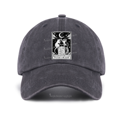 Purplehecate The Team Trash Tarot Baseball Cap