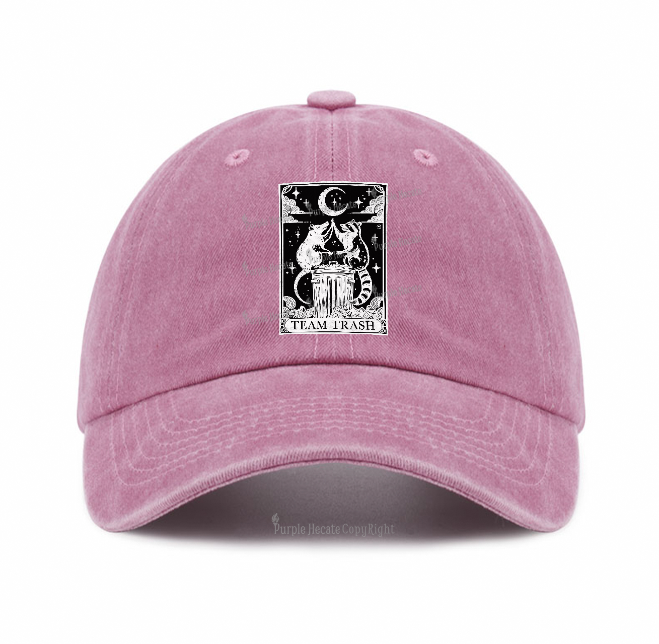 Purplehecate The Team Trash Tarot Baseball Cap