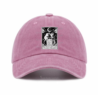 Purplehecate The Team Trash Tarot Baseball Cap