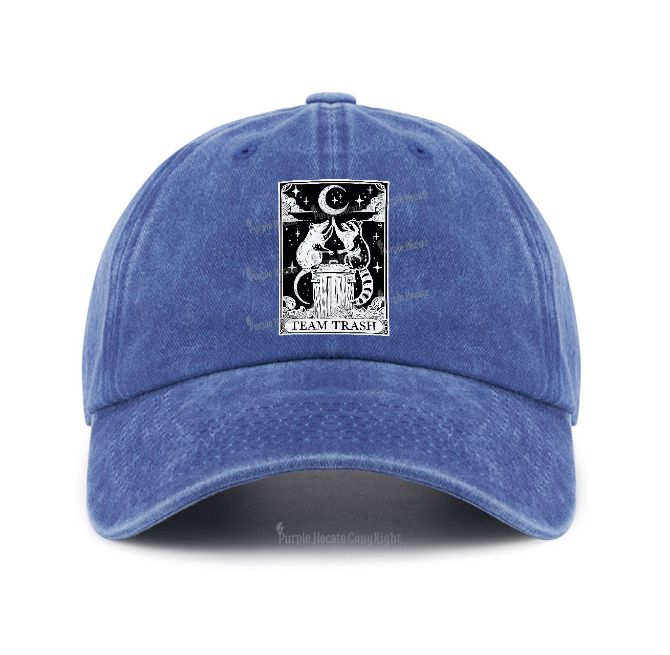 Purplehecate The Team Trash Tarot Baseball Cap