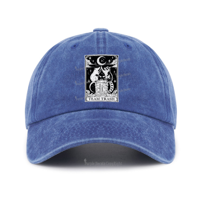Purplehecate The Team Trash Tarot Baseball Cap