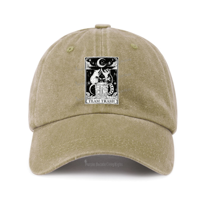 Purplehecate The Team Trash Tarot Baseball Cap