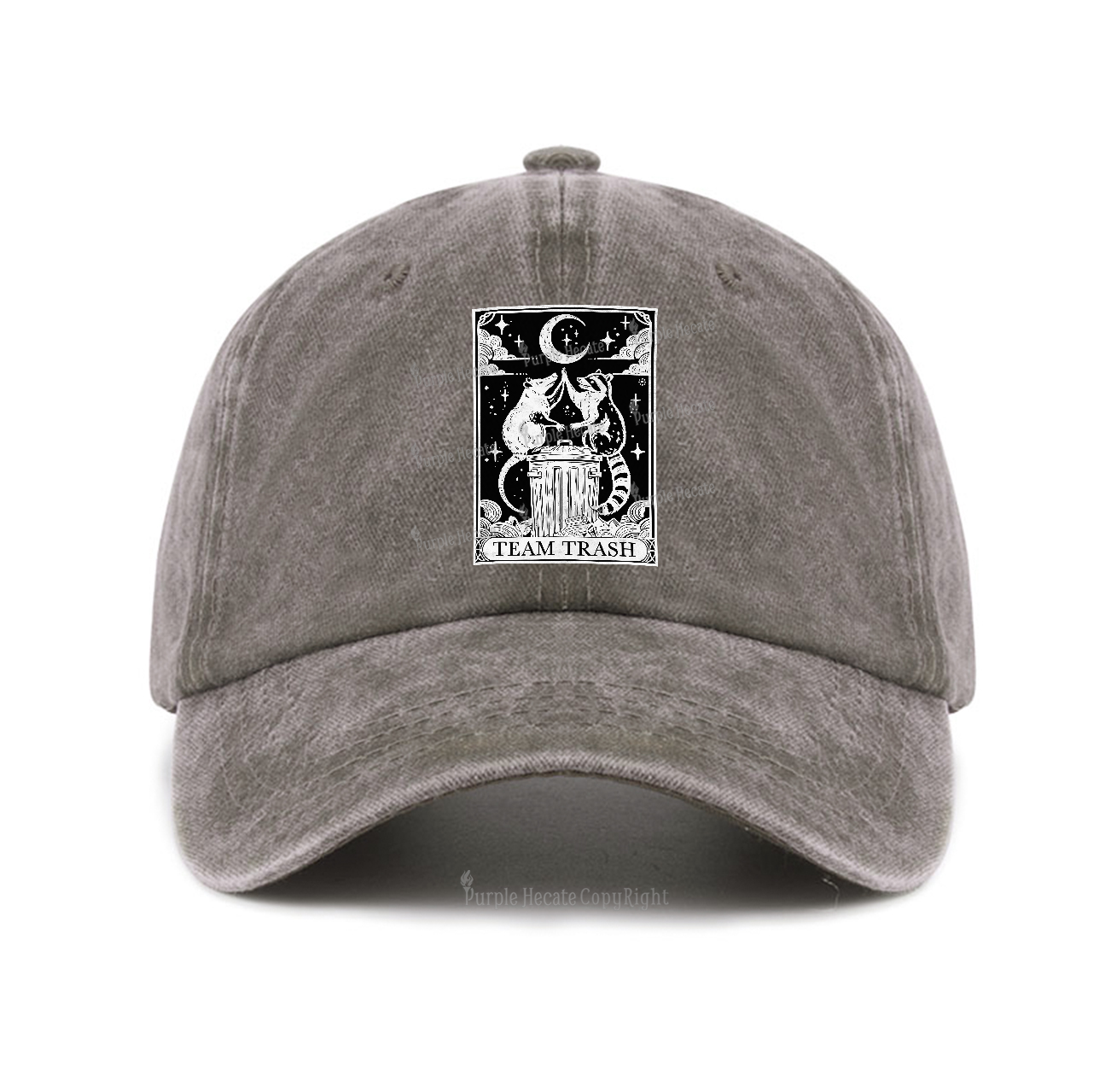 Purplehecate The Team Trash Tarot Baseball Cap