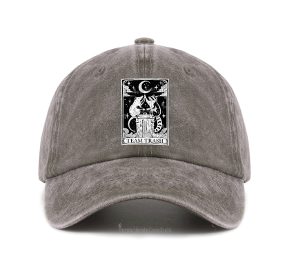 Purplehecate The Team Trash Tarot Baseball Cap