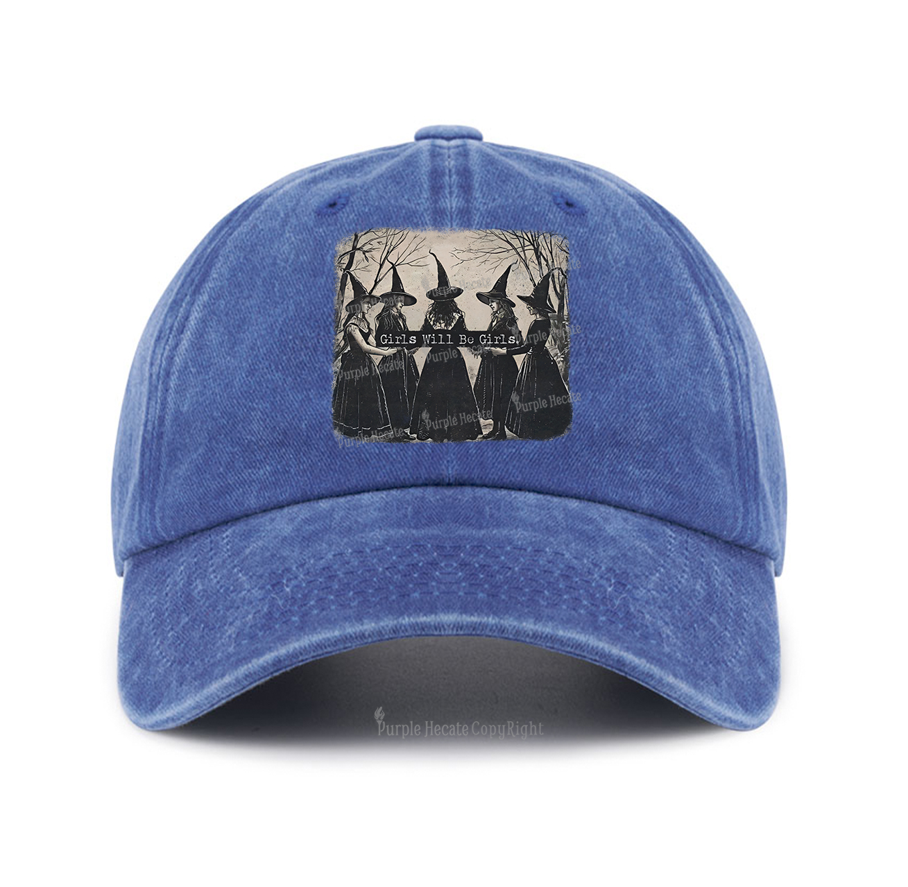 Purplehecate Girls Will Be Girls Witch Baseball Cap