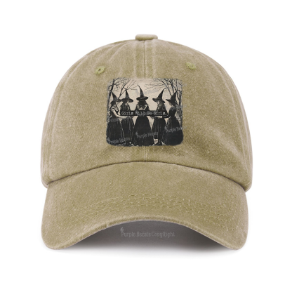 Purplehecate Girls Will Be Girls Witch Baseball Cap
