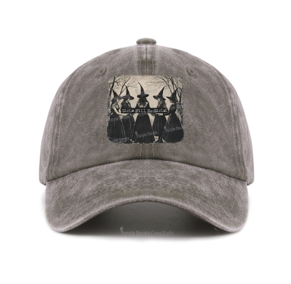 Purplehecate Girls Will Be Girls Witch Baseball Cap
