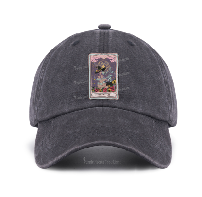 Purplehecate The Witch Tarot Baseball Cap