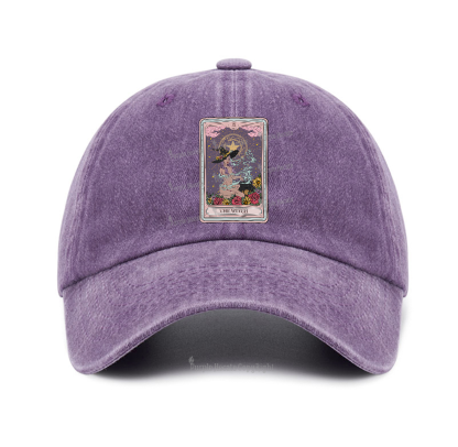 Purplehecate The Witch Tarot Baseball Cap