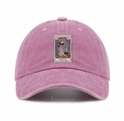 Purplehecate The Witch Tarot Baseball Cap