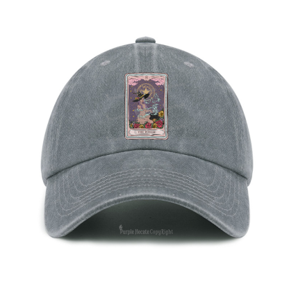 Purplehecate The Witch Tarot Baseball Cap