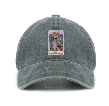 Purplehecate The Witch Tarot Baseball Cap