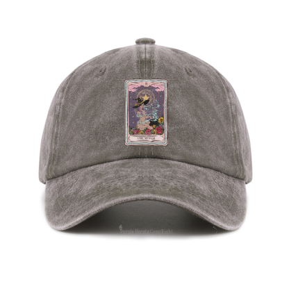 Purplehecate The Witch Tarot Baseball Cap