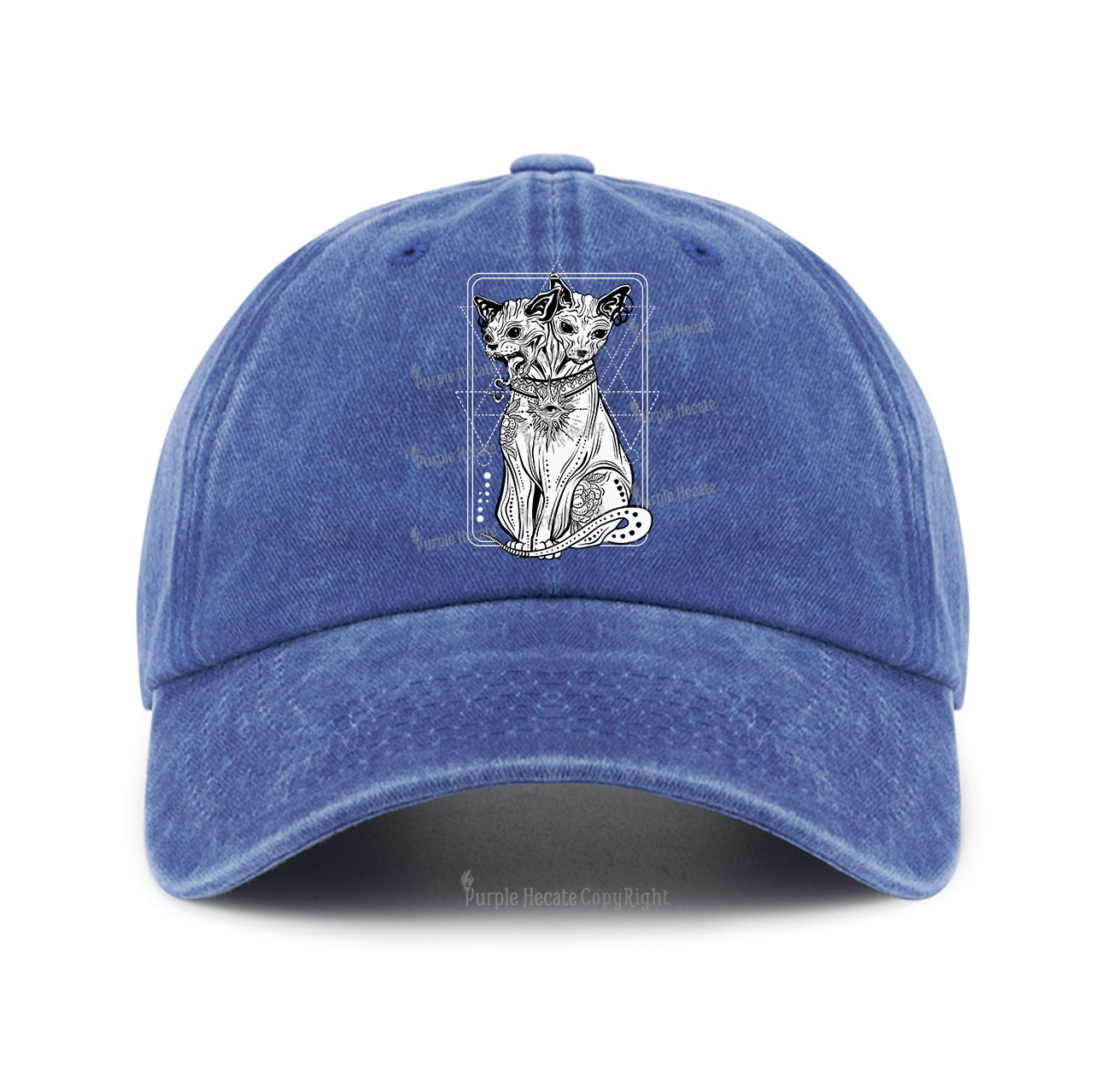 Purplehecate The Cat Goddess Bastet Baseball Cap