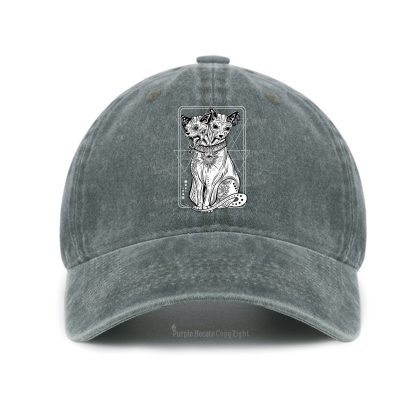 Purplehecate The Cat Goddess Bastet Baseball Cap