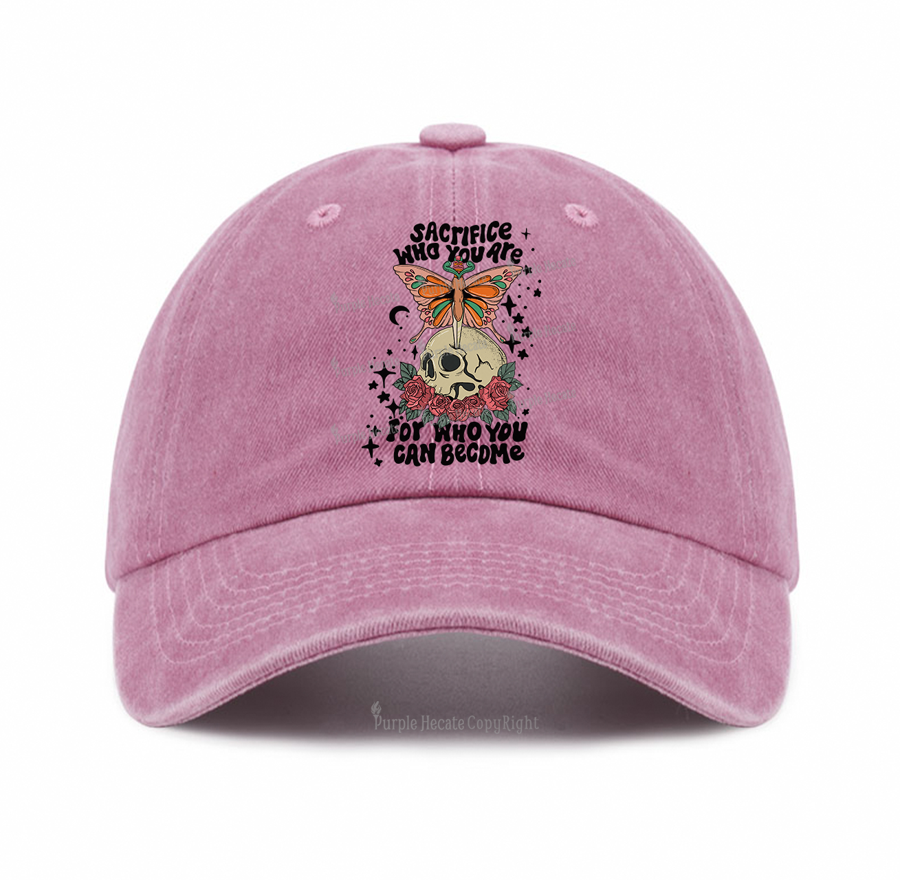 Purplehecate For Who You Can Become Baseball Cap