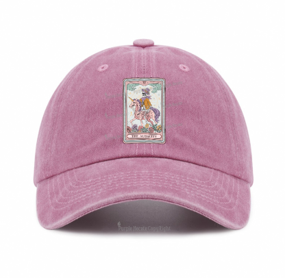 Purplehecate The Audacity Tarot Card Baseball Cap