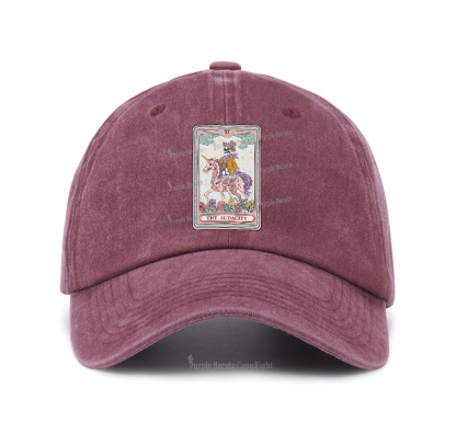 Purplehecate The Audacity Tarot Card Baseball Cap