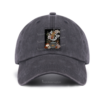 Purplehecate The Witch Tarot Baseball Cap