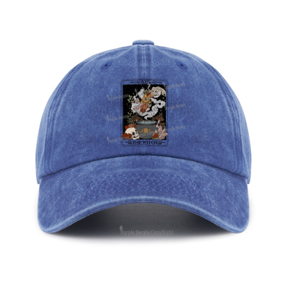 Purplehecate The Witch Tarot Baseball Cap