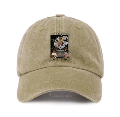 Purplehecate The Witch Tarot Baseball Cap