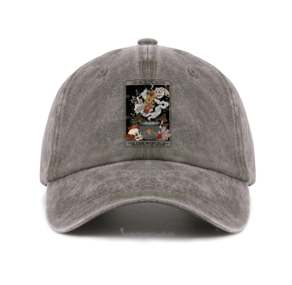 Purplehecate The Witch Tarot Baseball Cap
