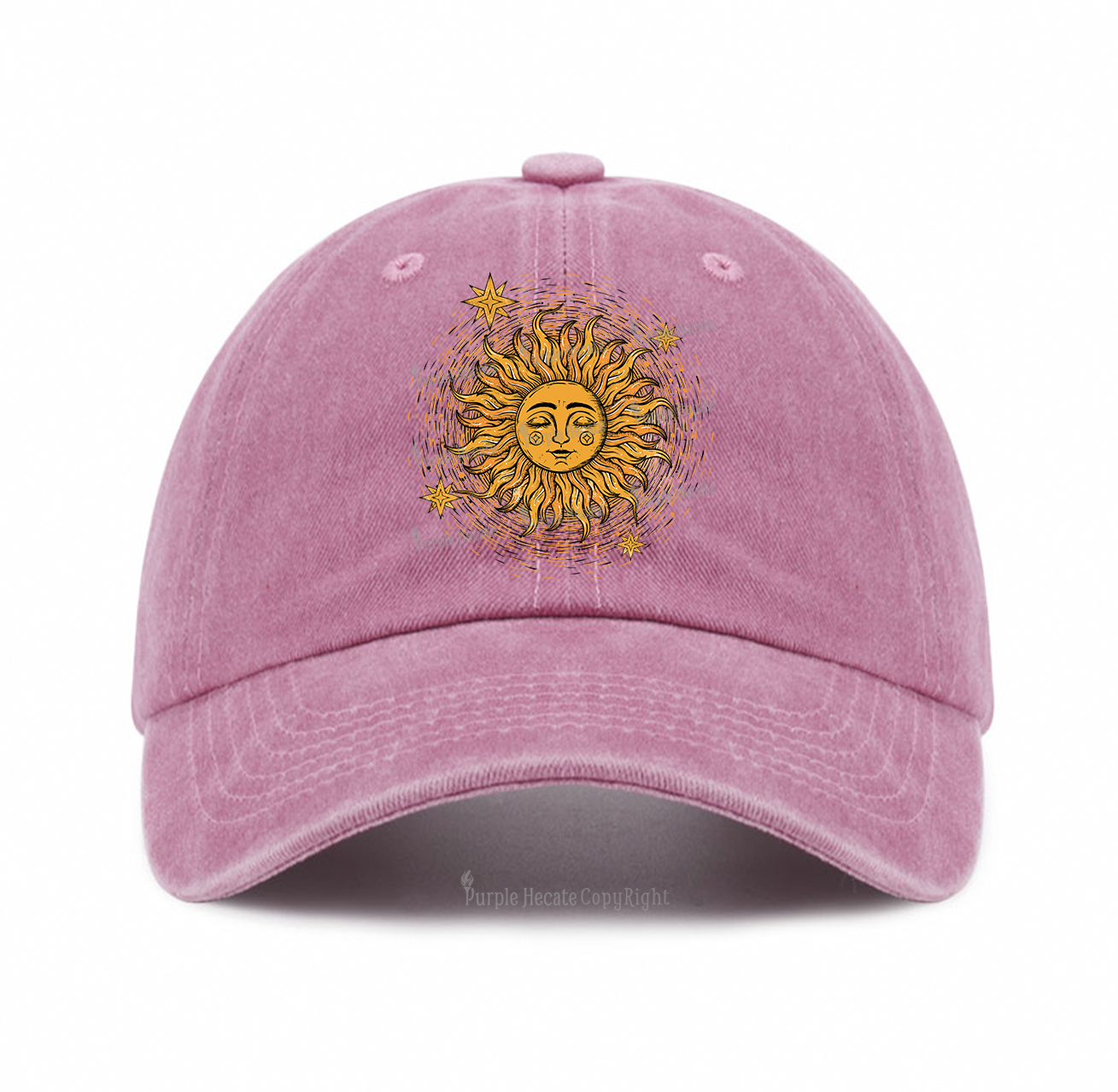 Purplehecate Celestial Sun Baseball Cap