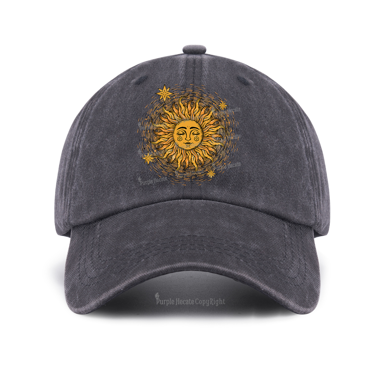 Purplehecate Celestial Sun Baseball Cap