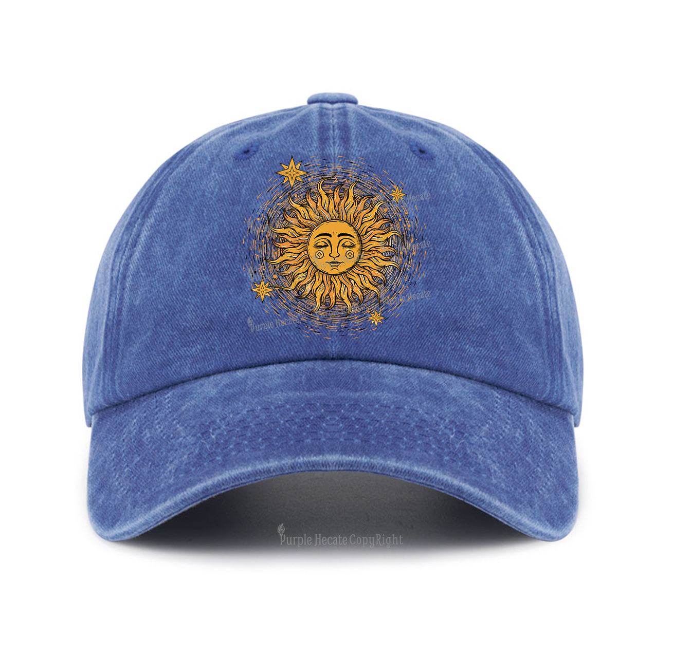 Purplehecate Celestial Sun Baseball Cap