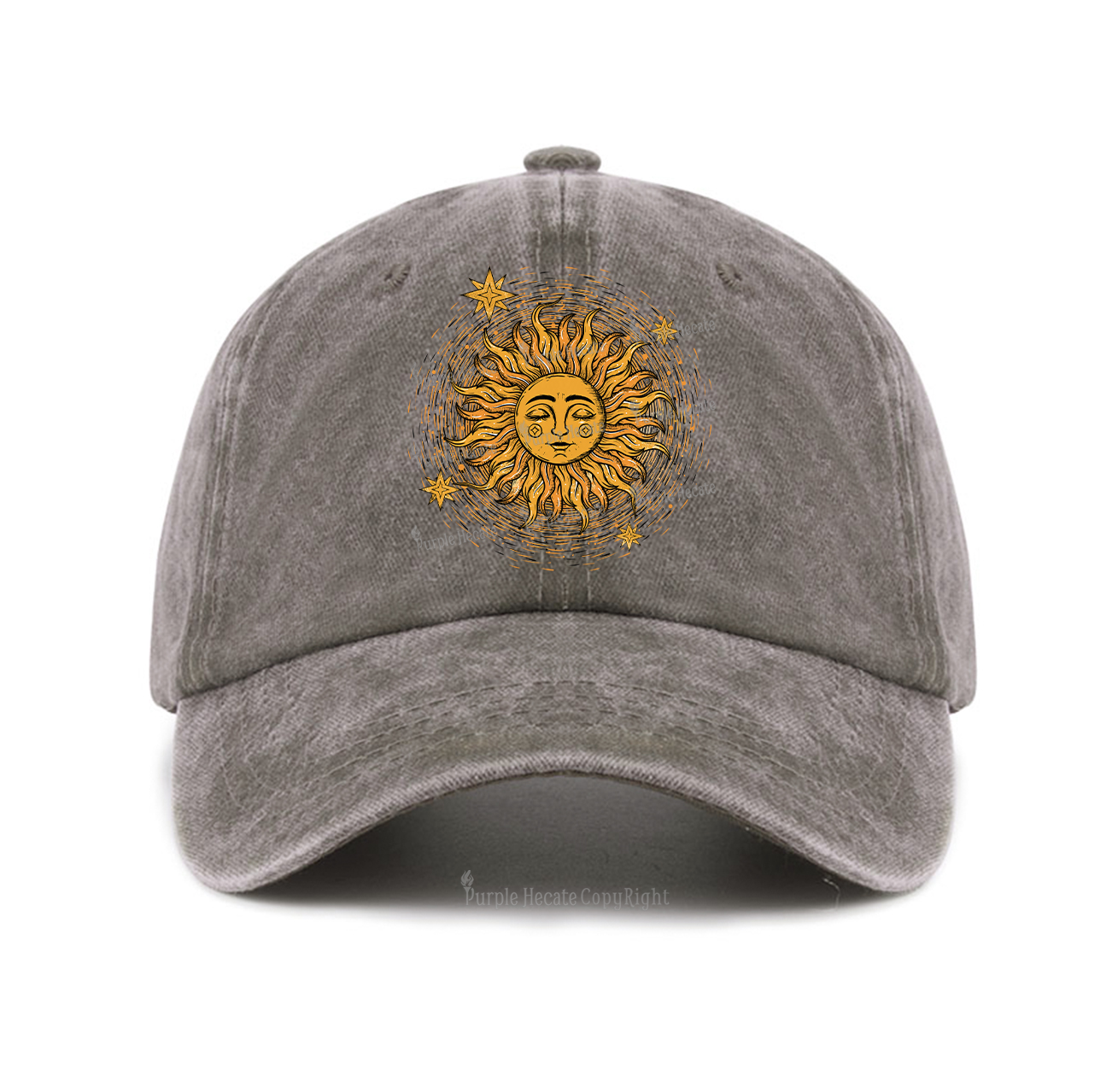 Purplehecate Celestial Sun Baseball Cap