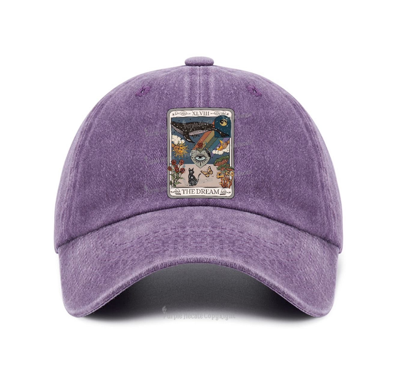Purplehecate The Dream Tarot Baseball Cap