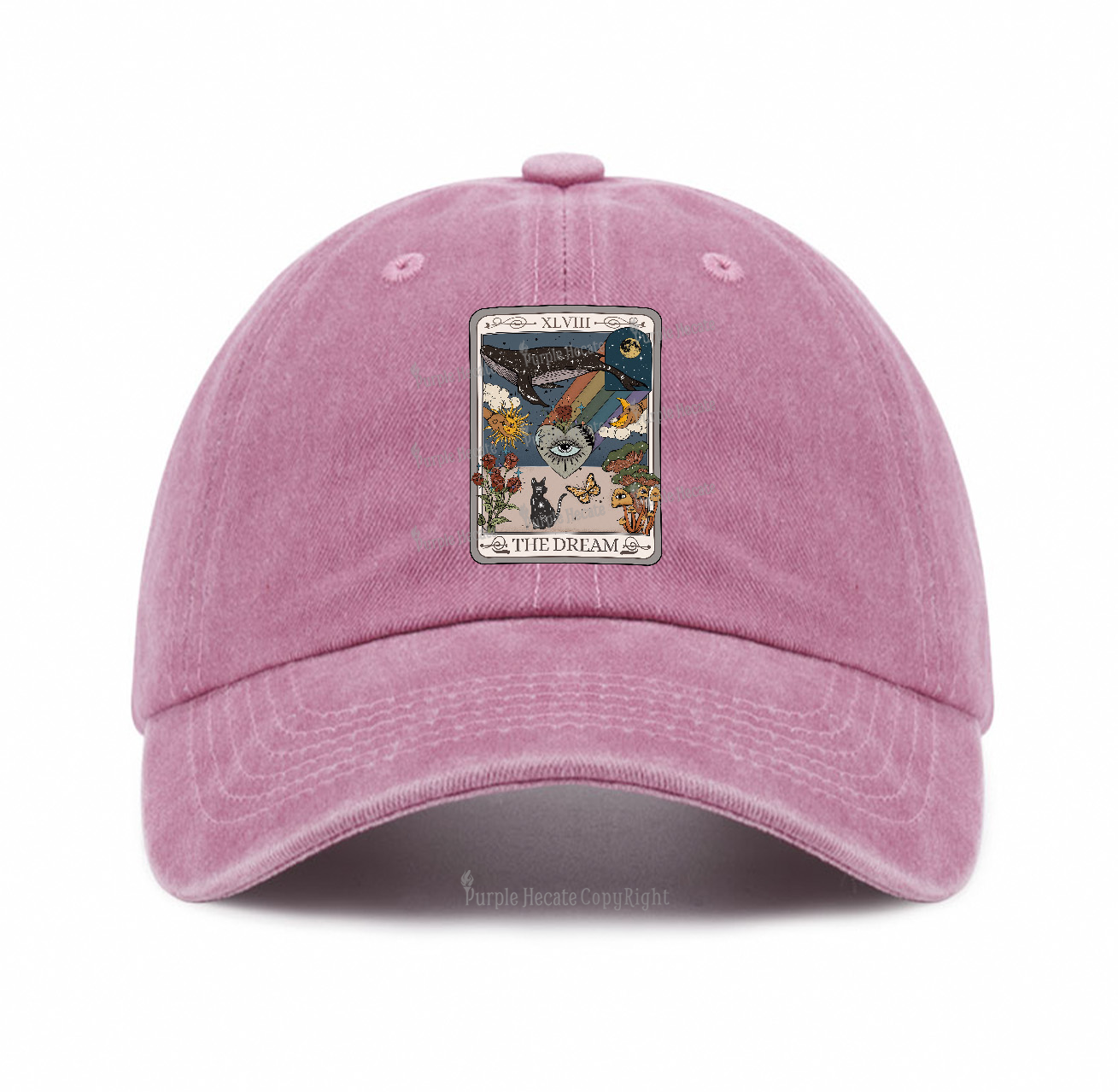 Purplehecate The Dream Tarot Baseball Cap