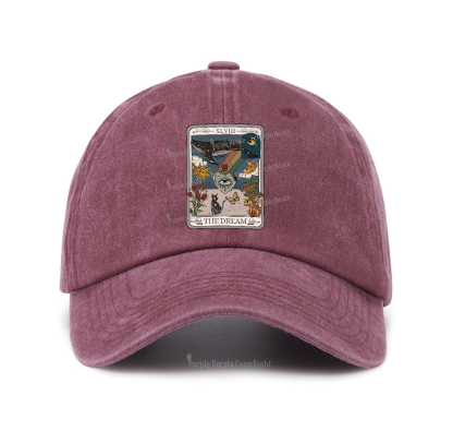 Purplehecate The Dream Tarot Baseball Cap