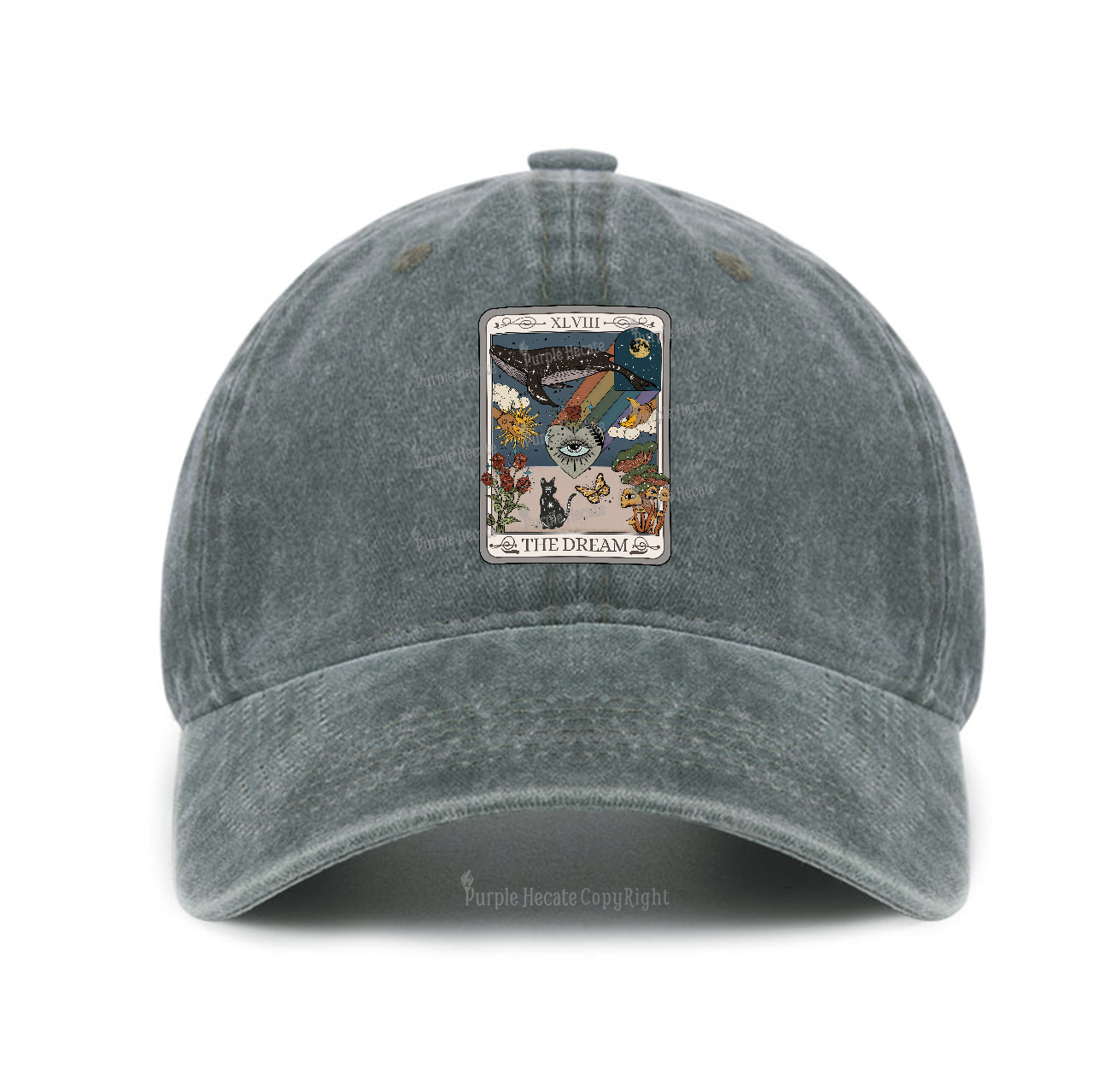 Purplehecate The Dream Tarot Baseball Cap