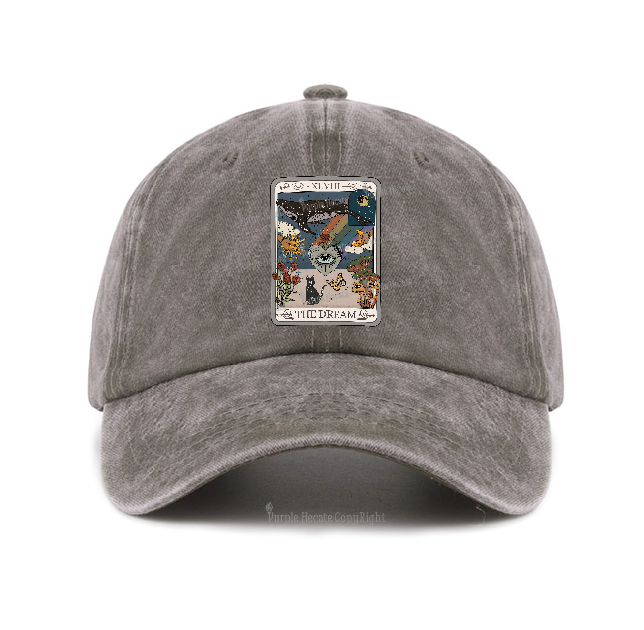 Purplehecate The Dream Tarot Baseball Cap