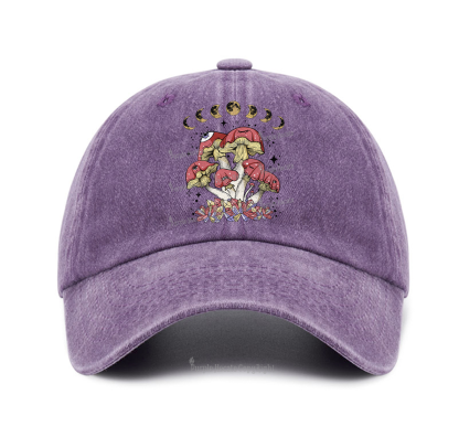 Purplehecate Magic Mushroom Baseball Cap